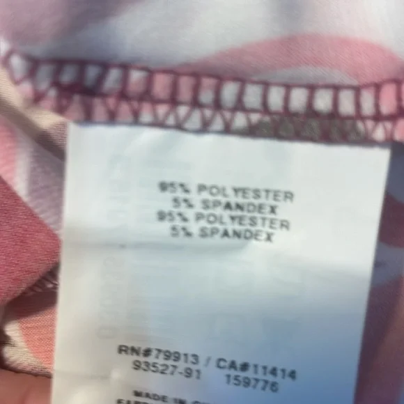 Motherhood Maternity Pink and White Patterned Dress size XL - Picture 8 of 9